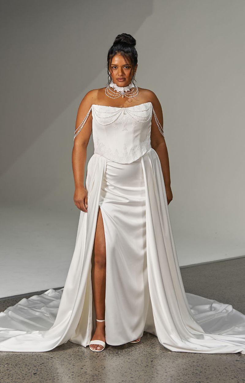 Evie Young Bridal - Ford Overskirt - Image 3
