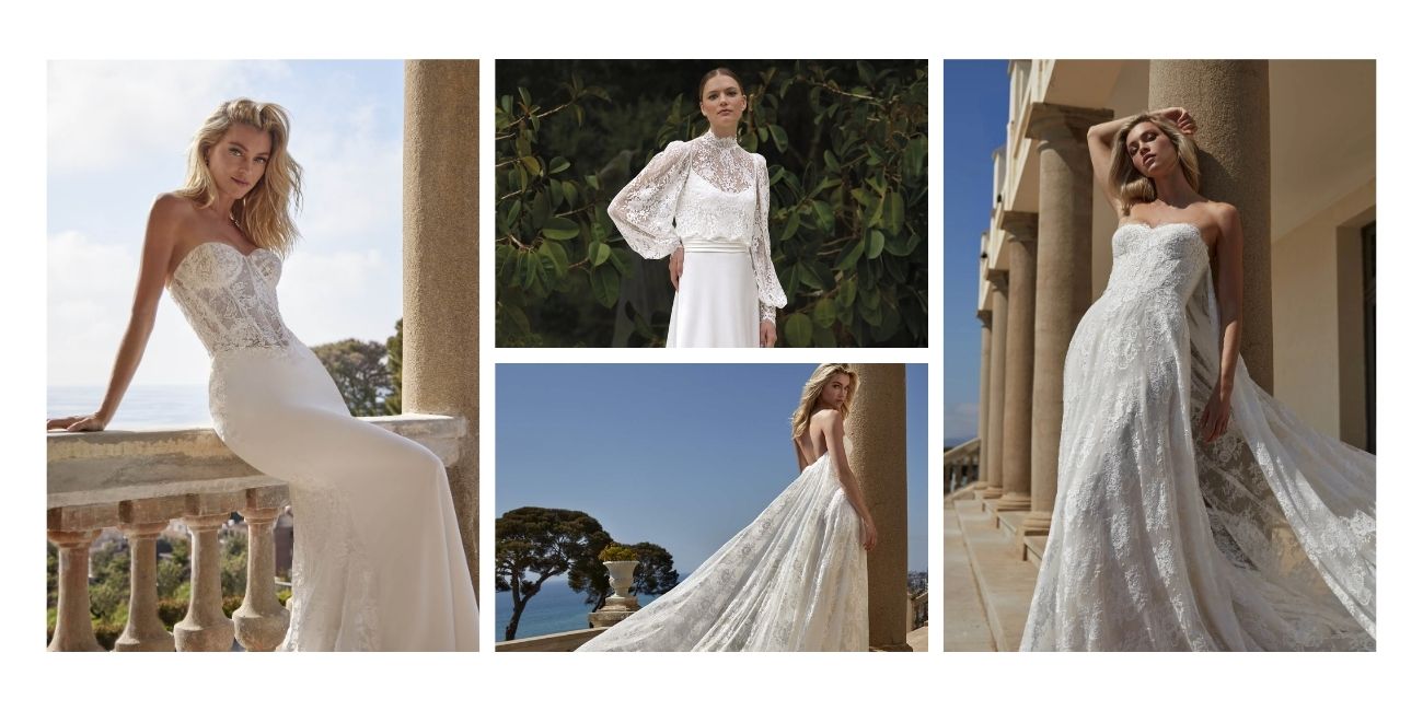 Pronovias wedding dresses at Vera's Bridal of Englewood, NJ