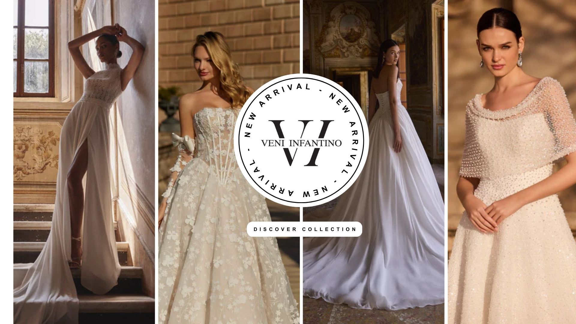 Veni Infantino wedding dresses at Vera's Bridal of Englewood, NJ