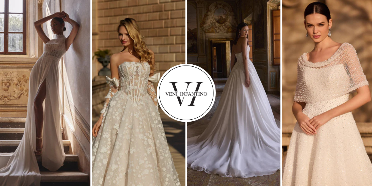 Veni Infantino wedding dresses at Vera's Bridal